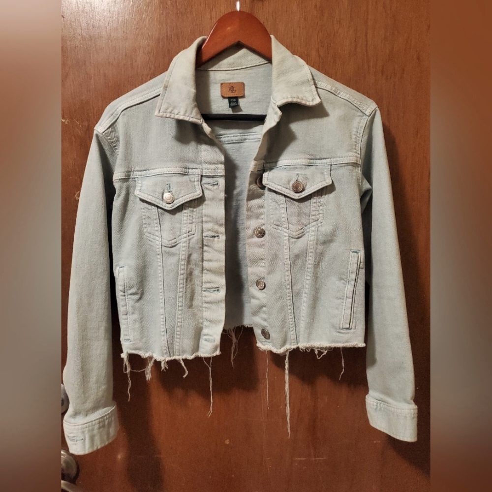 Women's  Ralph Lauren  blue Jean jacket